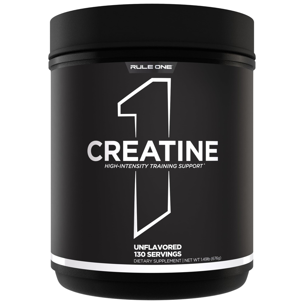 Regel 1 Kreatin-Pulver – Reine mikronisierte Kreatin-Monohydrat für High-Intensity Übung und Lean-Körper-Mass-Unterstützung, Flavored und Unflavored (130 Servietten, Unflavored)