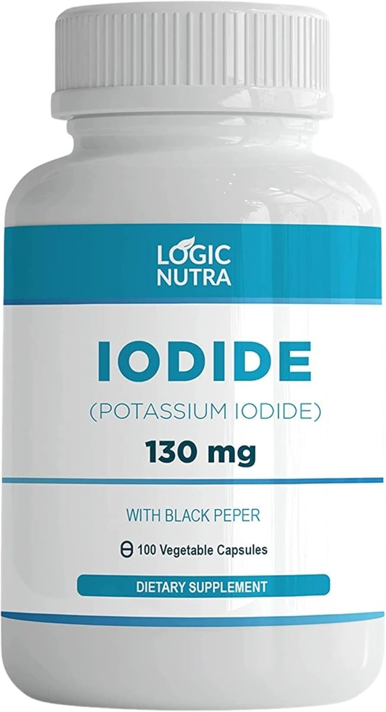 Jod (Potassium Iodid) 130 mg mit 100 pflanzlichen Kapseln