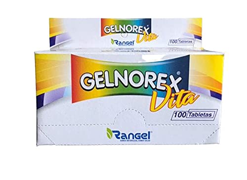 Gelnorex Vita Erwachsene Vitamin B Ergänzung 100 Tabletten,100 Zähler (Pack von 1)