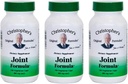 Christopher's Original Formulas Joint Formula – 100 Vegetarische Kapseln – Synergistische Kräutermischung für gemeinsame Unterstützung – Made in The USA - Pack of 3