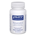 Encapsulations pures Resvératrol - Support cardio-vasculaire, cellulaire et mémoire* - 40 mg Trans-Resvératrol - Supplément antioxydants - Sans gluten et sans OGM - 120 capsules