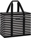 SCOUT 3 Jungs Zip Tote X-Large - Langlebige Leichte Tasche für Strand, Pool, Familienreise, Lagerung - Wasserdicht, Zips