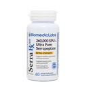 Serra-RX 260.000 SU Serrapeptase -Acid-Resistant Proteolytic Systemic Enzyme, Non-GMO, Glutenfrei, Vegan, Unterstützt Sinus, Immun & Lung Health, 60 Veg Kapseln