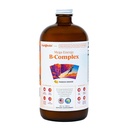 LIQUIDHEALTH 32 Oz Vitamin B Complex Liquid Multivitamin für Damen und Herren, Super B Complex, Mega B Vitamins Energy Supplement mit B1, B2, B3, B5, B6, Methyl B12 Liquid, Folate & Biotin - Made in USA
