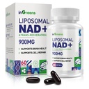 900 mg Liposomal NAD+ Ergänzung mit Trans Resveratrol 300 mg, Ersetzt NMN, Überlegene Absorption, True NAD Plus Ergänzung für DNA Reparatur und Boost NAD+, Aging Defense, Energie, Langlebigkeit, 60 Softgels