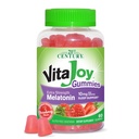21st Century Healthcare VitaJoy Extra Strength Melatonin 10 mg Gummis, Erdbeere, 60 Count, Red, 0.43 Pfund, (Pack von 1)