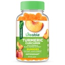 Curcumine curcuma turcuma nature avec extrait de gingembre et de poivre noir – 2000mg – Grande dégustation naturelle Gummy – Supplément sans OGM végétarien – 90 Gummies