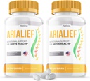 (2 Pack) Arialief Capsules Sciatica - Offizielle Formel - Arialief Vitamin Supplement Advanced Strength Formula, Arialief Capsules Nutritional Support Maximum Strength Overall Wellness (120 Kapseln)
