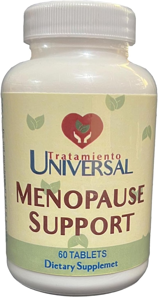 Menopause Support 90 Tablets | Reduziert Hot Flashes, Aids Schlaf, Kämpfe Mood Swings | Verringert Vaginale Trockenheit | Verbessert die Haut Hydration | 1 Tablet Twice Daily