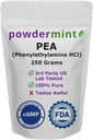 Bêta Phényléthylamine HCl (Pea) Poudre - Mood, Énergie (250 grammes)