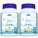 15 Tage Cleanse Gut Support 2 Pack | Colon Broom, Detox Ergänzung mit Senna, Cascara Sagrada & Psyllium Husk, für Männer und Frauen | Insgesamt 60 Kapseln