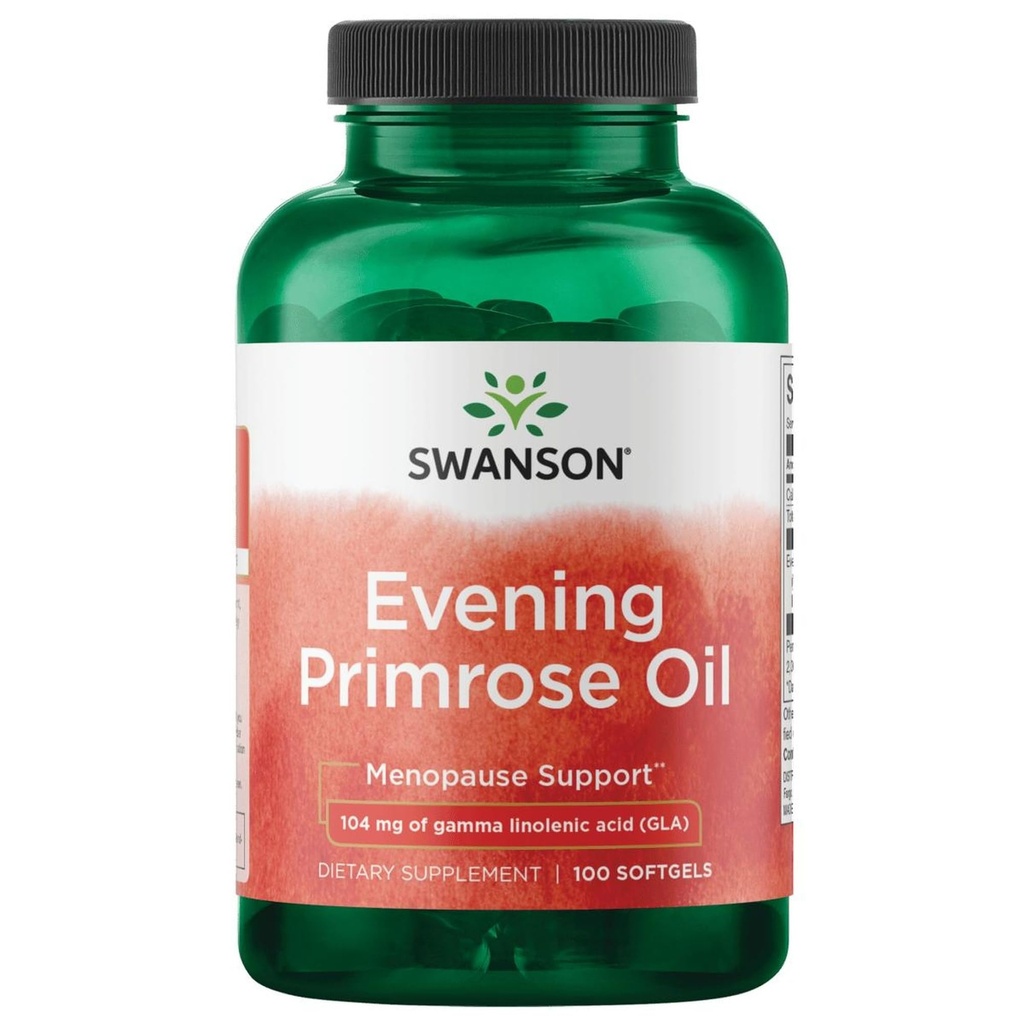 Swanson Evening Primrose Oil (Omegatru) 1300 Milligrams 100 Sgels