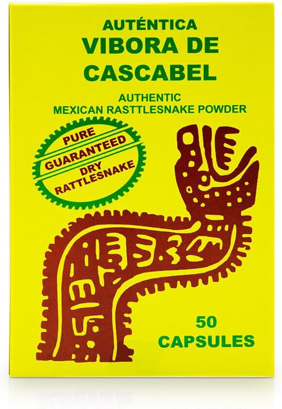 Generisches Vibora de Cascabel Kapseln Mundbehandlung Hautpflege Pimples & Acne 50 Caps