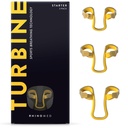 Turbine Nasal Dilator für Athleten - Paket von 3 Turbinen Dilatoren für Athletisches Training entwickelt - Erhöhen Sie den Luftstrom zu Lunge um 38% während Übung, Sporttraining, Radfahren & Laufen