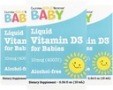 California Gold Nutrition Baby Vitamin D3 - Flüssige D3 Ergänzung für Babys, Vegetarisch Freundlich - Entwicklungsunterstützung - Alkohol & Glutenfrei, Non-GMO - 10 mcg (400 IU) - 0.34 fl oz (10 ml), 3