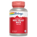 SOLARAY Red Yeast Rice 600mg Systemunterstützung, Non-Irradiated & No Citrinin, Lab Verified, 120 VegCaps