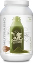 Poudre de protéines de lactosérum de l'herbe de NutraBio - 25G de protéines par scoop - Supplément naturel sans sucre de protéines musculaires maigres - Matcha Latte - 2 livres, 29 portions
