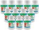 Alka•Pan (12 Pack) Best Process Alkaline — Natürliche Verdauungsergänzung — Pankreatische Enzyme mit Antioxidantien-Rich Superfoods & Verdauungs Kräuter