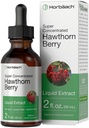 Horbäach Hawthorn Berry Extraction de 2 fl oz. Sans alcool Teinture liquide.