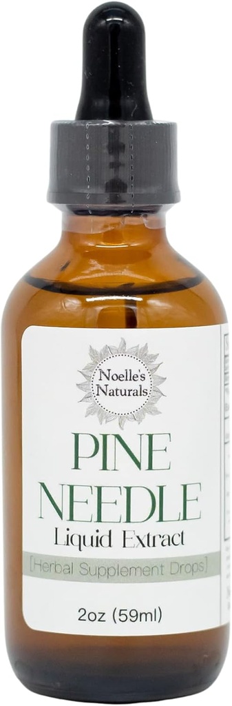 Pine Needle Extract - Hergestellt aus Wildcrafted Eastern White Pine Needles - Organic Tincture - High in Shikimic Acid - Immun Support Drops