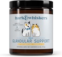 Dr. Mercola Bark & Whiskers Glandular Support - Unterstützt Endocrine & Organ Health - Gefriergetrocknete Formel - Hormonfreie Inhaltsstoffe - Männlich - 75 Scoops (4 oz)
