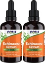 JETZT Ergänzungen, Echinacea Extrakt Flüssigkeit mit Tropf, Immunsystem Unterstützung*, 2-Ounce (Pack von 2)