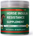 Supplément de résistance à l'insuline pour chevaux - Traitement de la laminite des chevaux - Poudre à base de laminite naturelle pour les pieds douloureux et laminite chronique, 0,83lb (40 jours)