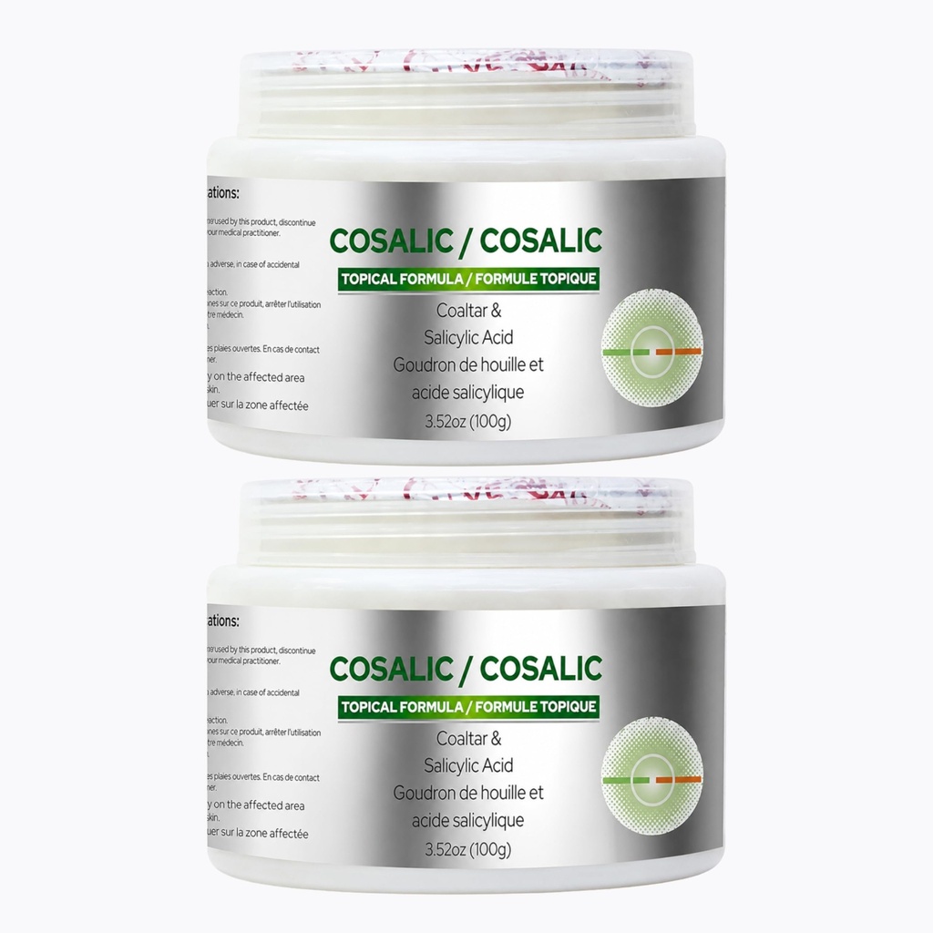 SALVE Psoriasis Kohle Tar Salicylsäure 100gm(Pack von 2)