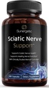 Sunergetic Premium Sciatic Nerve Support Formula - Sciatic Nerve Supplement mit Benfotaimine, Alpha Lipoic Acid (ALA) & Meriva Turmeric - Unterstützt Sciatic Nerve Health & Joint Comfort - 60 Kapseln