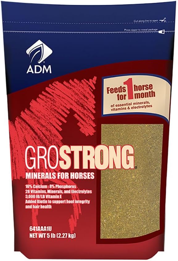 NUTRITION ANIMALE ADM 1Pièce 5 lb Vitamine de cheval/minérale