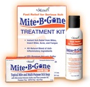 Mite Treatment Lotion & Seife von Mite-B-Gone |Natural Relief für Akne, Bug-Bites, Haut Redness & Itching, Discomfort & Rosacea | Sicher für Kinder und Erwachsene