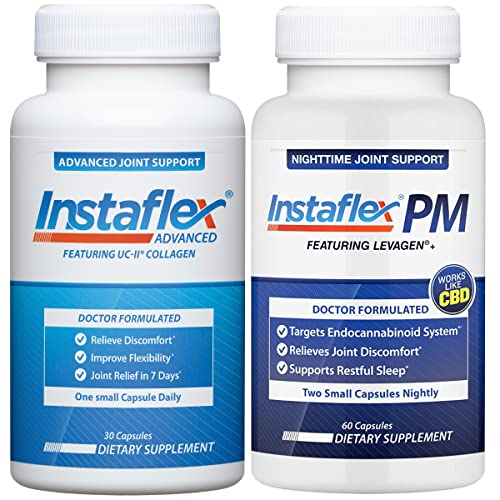 Instaflex Advanced Joint Support und PM Nighttime Joint & Sleep Support