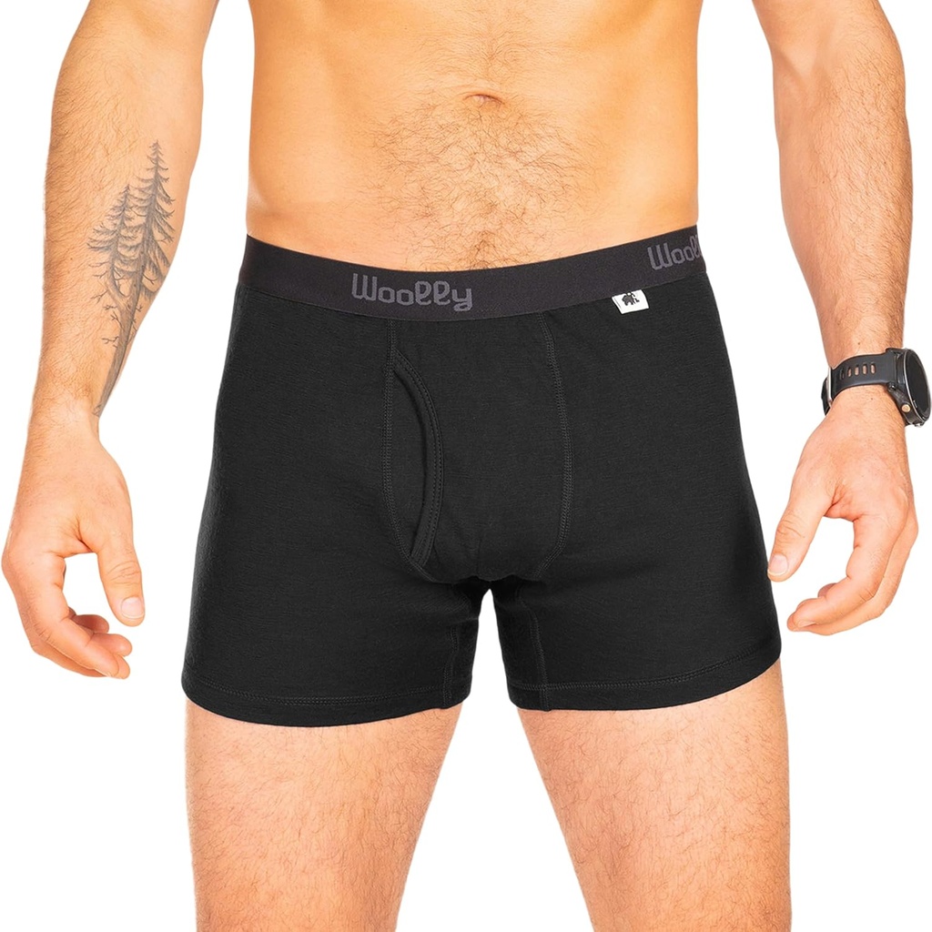 Men's Merino Boxers By Woolly | RWS Certified | Soft, Stink Free, Seattle Designed