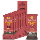 EatToHeal Cherry Real Food Bar - Organic Vegan Healthy Gluten Free Protein Bars - Low Sugar Meal Replacement Bar, Non GMO, nie gebacken, Plant Based - Gefertigt zu genießen, nicht auf Regalen sitzen