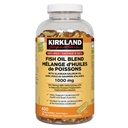 Costco Companies Inc. Kirkland Signature 100% mélange d'huile de poisson sauvage avec l'huile de saumon de l'Alaska, 1000mg, 400 Softgels