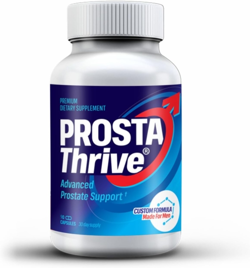 Vivez des nuits reposantes, de l'énergie accrue dans le matin, des habitudes de salle de bains saines et un flux d'urine robuste - Revitaliser votre santé de la prostate - 90 Capsules - 1Pack