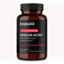 ENDUR-ACIN - Niacin B3 - ER (Extended Release) 500 mg - Nicotinsäure - Gesundes Herz & Cholesterin Balance Supplement - Low-Flush High-Potency Niacin mit 4-8 HR Timed-Release Matrix - 200 Tabletten