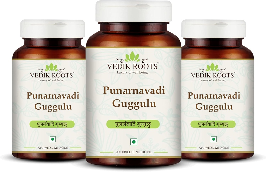 Punarnavadi Guggulu - soutient la santé du rein et du foie