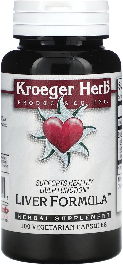 Kroeger Kräuter Leber Formel Kombinationen, 100 Zähler
