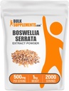 BulkSupplements.com Boswellia Serrata Extrakt Pulver - Boswellia Supplement, aus Frankincense Resin - Vegan & Glutenfrei, 500mg pro Servierung, 1kg (2.2 lbs) (Pack von 1)