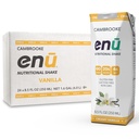 ENU Nutrition Shakes - 20g Protein | 400 Kalorien - Meal Ersatz für Gewichtszunahme (Vanilla, Pack von 24)
