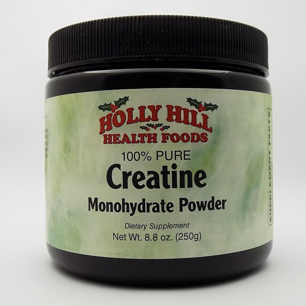 Holly Hill Health Foods, 100% reines Kreatin Monohydratpulver, 8.8 Unzen