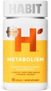 Habit Metabolism Supplement (60 Kapseln) - Unterstützt Verdauungs-Gesundheit & Stoffwechsel, Vitamin B12, Selen, Chrom, Apfelessig, Vegan, Non-GMO (1 Packung)