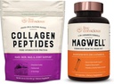 Live Conscious Collagen Peptide & MagWell Magnesium Zink & Vitamin D3 | Haar, Haut, Nagel und Gelenk Unterstützung + Knochen & Herz Gesundheit, Immunsystem Unterstützung