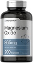 Horbäach Oxyde de magnésium 865 mg de 200 capsules