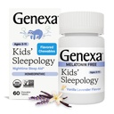 Genexa-Schlafologie für Kinder – 60 Tabletten | Certified Organic & Non-GMO, Melatonin-Free, Physician Formuliert, Homöopathic | Schlafhilfe für Kinder