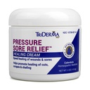 TriDerma MD Druck Sore Relief Heilcreme für Bed Sores Behandlung, Ulcers, Druck Sores, Wound Healing, Chafed Skin und Hard-to-Heal Skin Sores mit Calendula und AP4 Aloe, 4 oz Jar