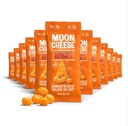 Moon Cheddar Cheese Croyez-le, 1 Once, 12-Pack, Croustillant, Serpent de fromage aux protéines-Rich, Keto Friendly, 100% Real Cheese