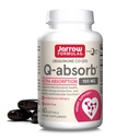 Jarrow Formulas Q-absorbieren Co-Q10 100 mg - 60 Softgels - Nahrungsergänzungsmittel - Antioxidans Unterstützung für Mitochondriale Energieproduktion & Herz-Kreislauf-Gesundheit - Bis zu 60 Portionen