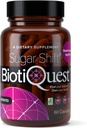 BiotiQuest Sugar Shift Probiotics, um gegen Pathogene zu unterstützen und Ihr Immunsystem zu schützen, 22 Billion CFU, Non-GMO, und Glutenfrei, 60 Kapseln